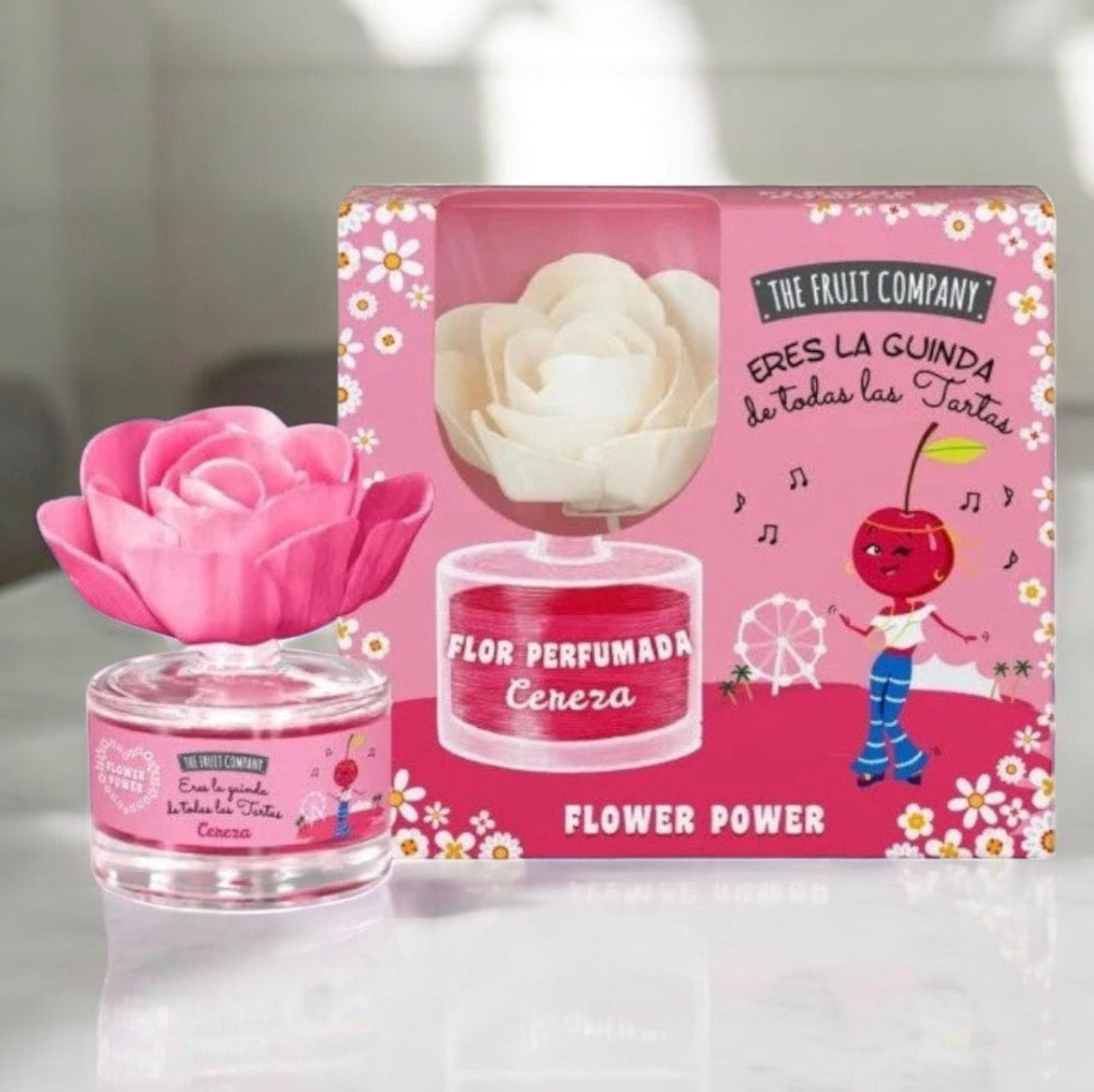 Fleur mikado Cerise