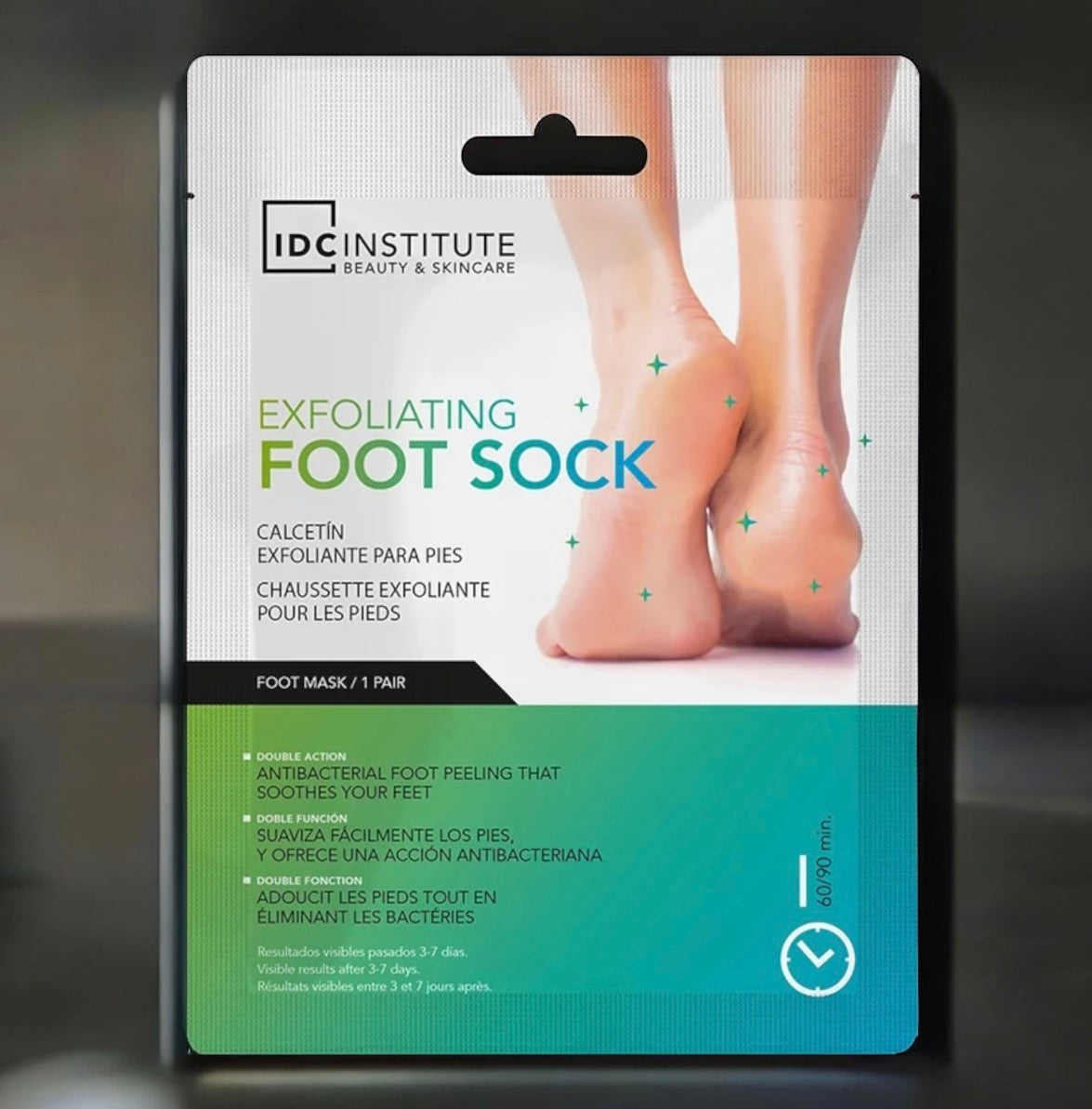 Chaussette exfoliante & hydrante pieds