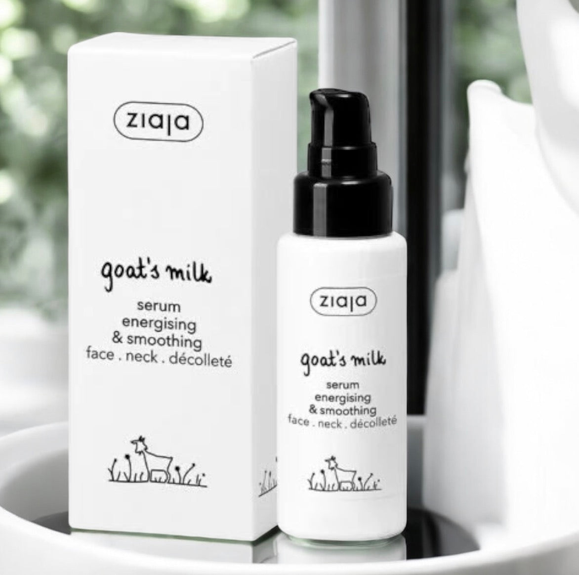 Sérum hydratant & anti-âge au lait de chèvre
