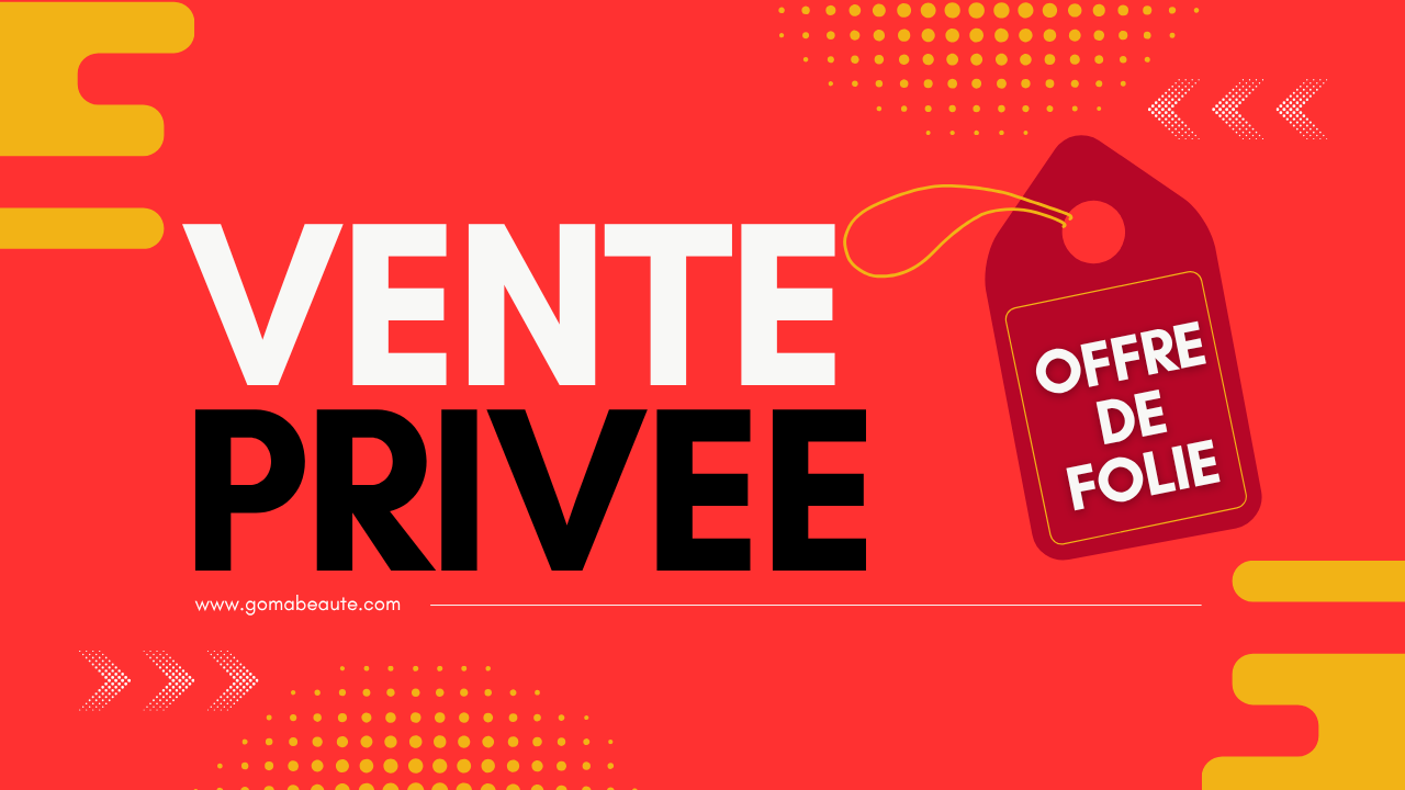 Acompte vente privée