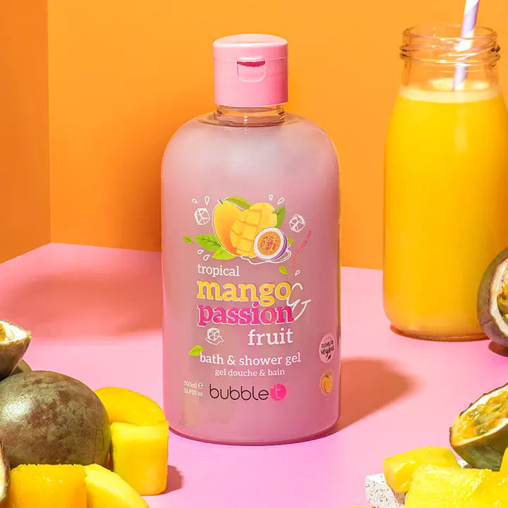 Gel douche smoothie mangue et fruit de la passion