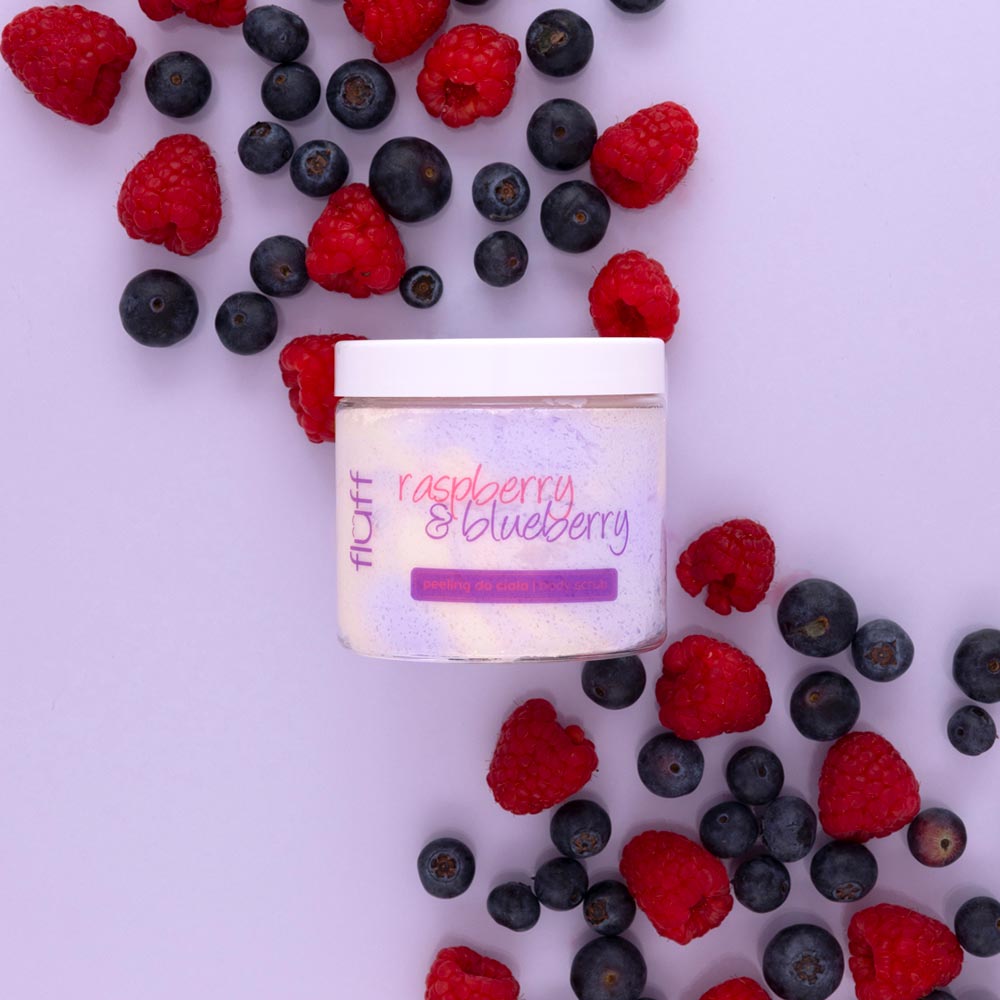 Gommage corps Myrtille & Framboise