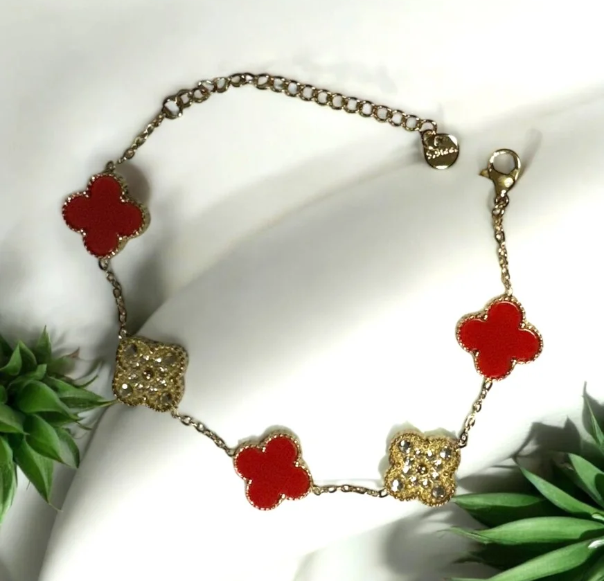Bracelet trèfle Mia