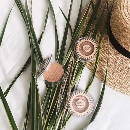 Poudre bronzante hypoallergénique