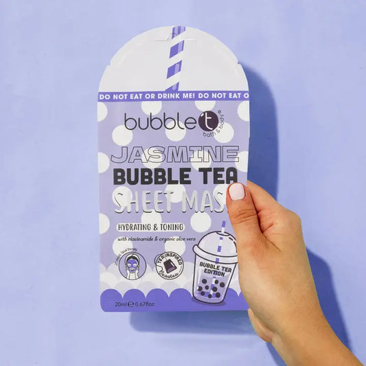 Masque  en feuille hydratant Bubble Tea Jasmin
