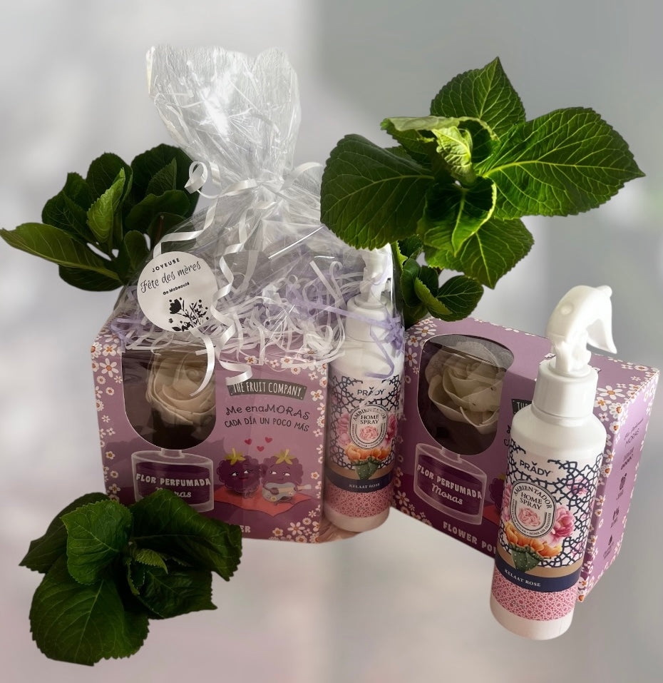 Coffret maison violet
