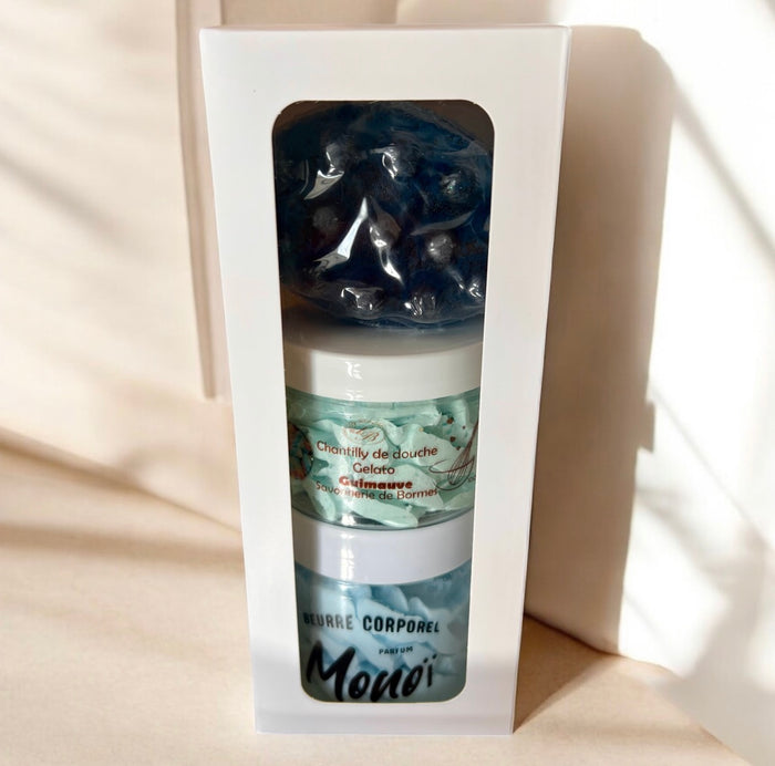 Coffret soin du corps Blue