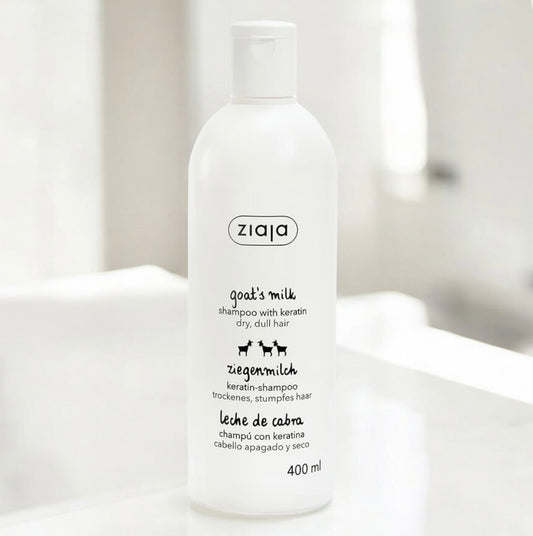 Shampoing fortifiant réparateur - Kératine et au Lait de Chèvre