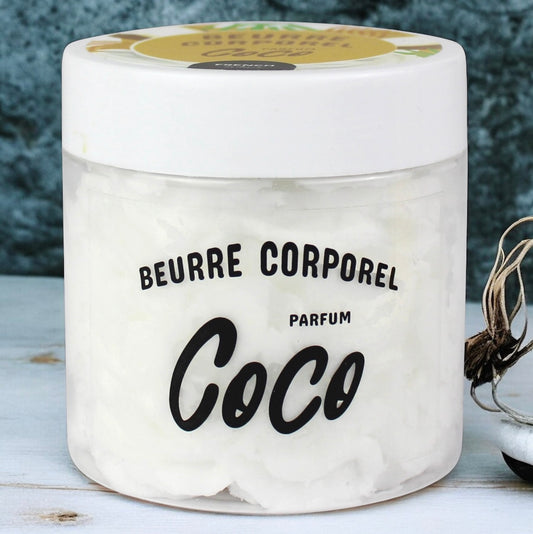 Beurre corporel fouetté Noix de coco