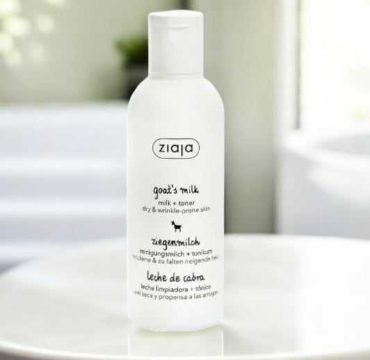 Lotion démaquillante et hydratante au lait de chèvre