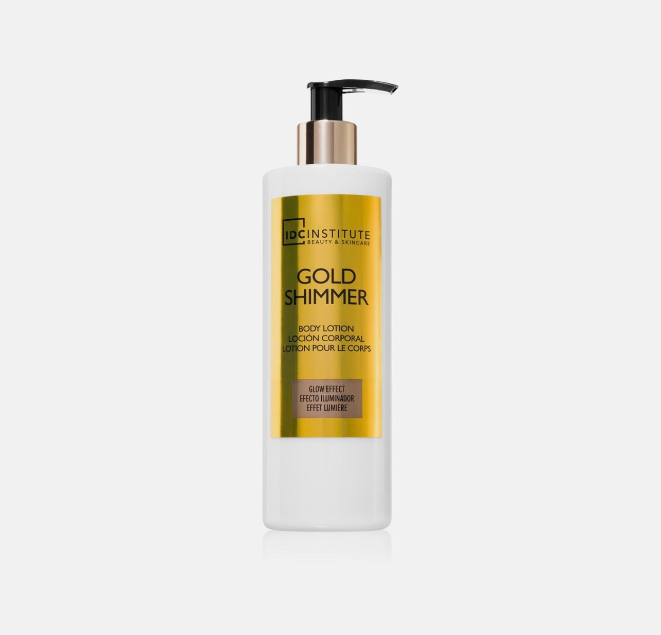 Lotion gold shimmer