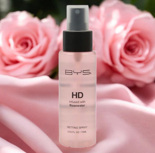 Spray fixateur HD à l'eau de rose