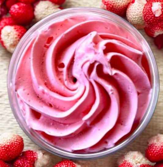 Chantilly de douche Fraise des bois