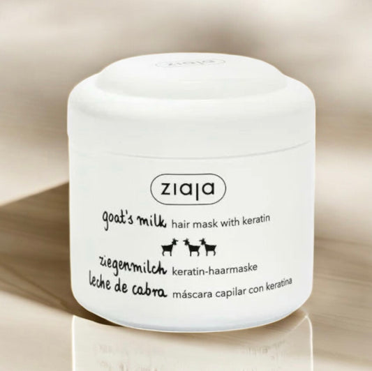 Masque revitalisant réparateur - Kératine et Lait de Chèvre
