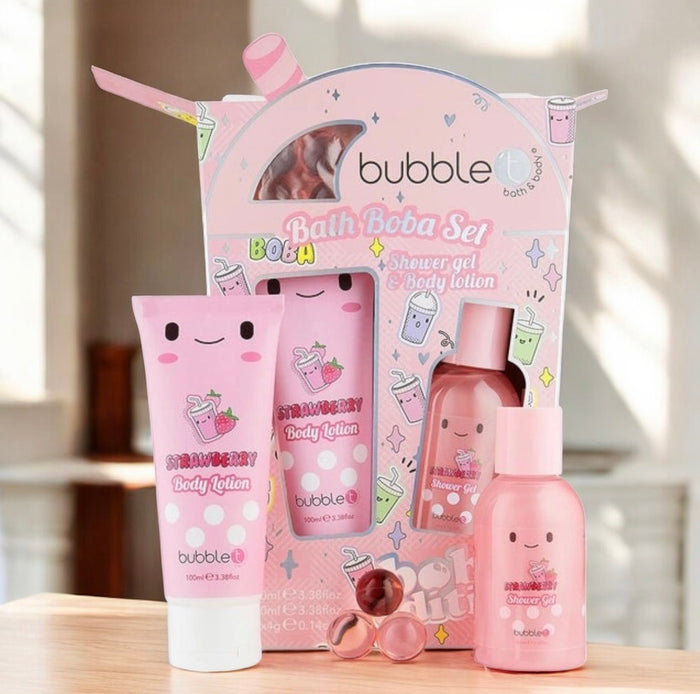 Coffret corps Boba à la fraise