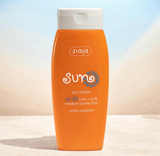 Lait protection solaire SPF20