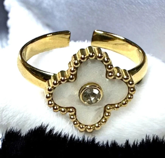 Bague trèfle Lisa