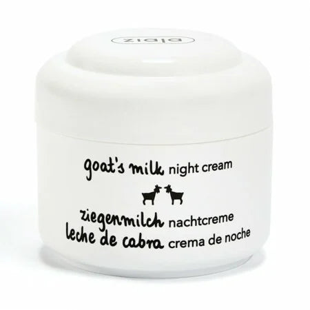 Crème de nuit hydratante & anti-âge au lait de chèvre