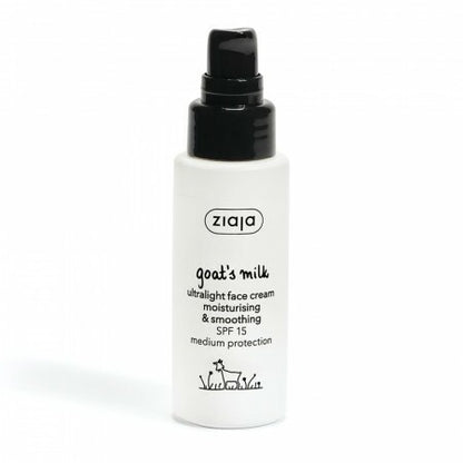 Crème visage légère anti-âge au lait de chèvre