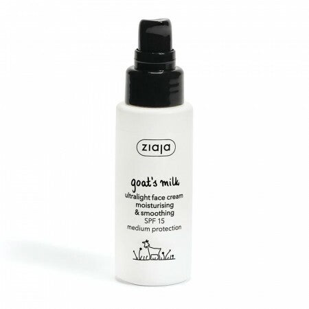 Crème visage légère anti-âge au lait de chèvre