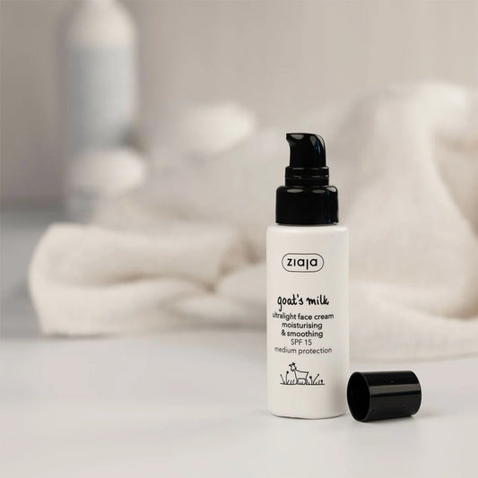 Crème visage légère anti-âge au lait de chèvre