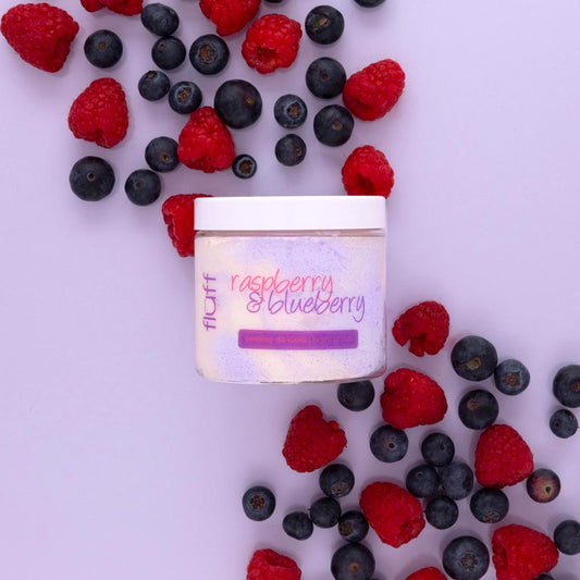Gommage corps Myrtille & Framboise