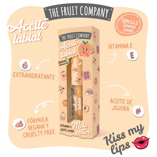 Huile pour les lèvres à la pêche