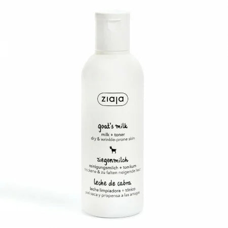 Lotion démaquillante et hydratante au lait de chèvre